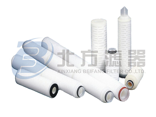 WPVDF係列（liè）微孔折疊式聚偏氟乙烯（xī）膜濾芯（xīn）